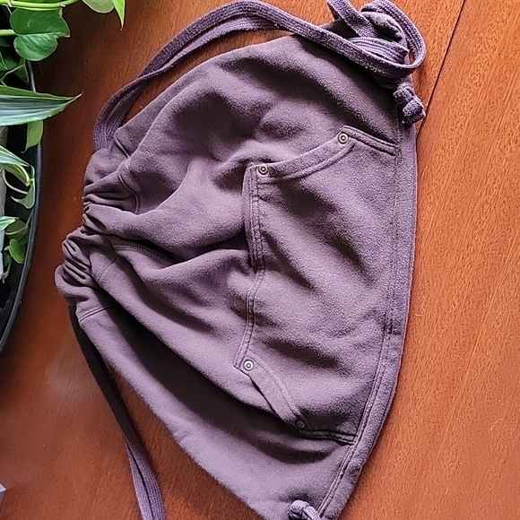 Disney Mickey Mouse Tote backpack drawstring sweater bag HoBo everyday Pack Sack - Picture 7 of 14